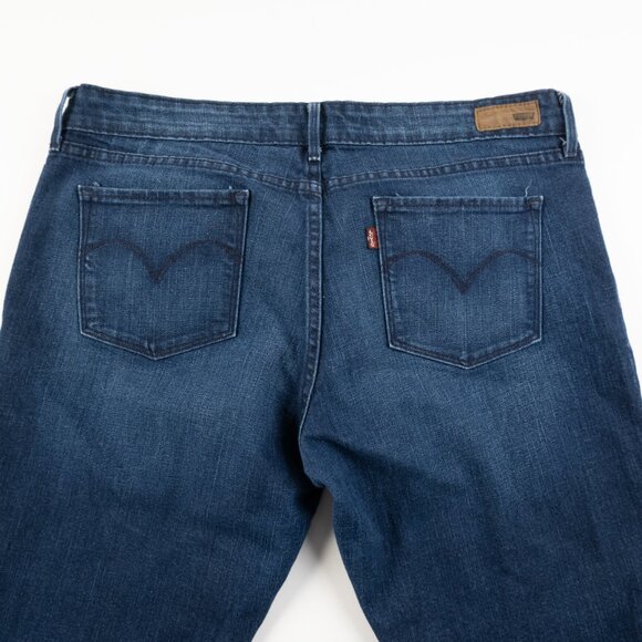LEVI'S Demi Curve dark wash skinny jeans size 16 / 33 - Picture 5 of 9